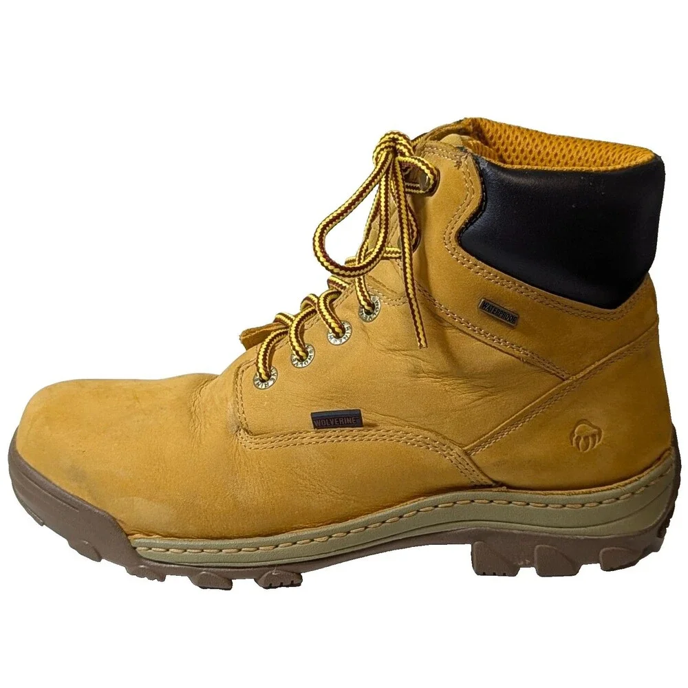 Wolverine W04780 Men's Waterproof Work Boots 11.5M 200g Thinsulate Insulated